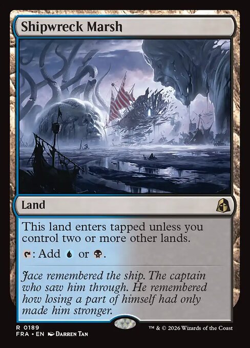 Carte Singole Magic ENG - Reality Fracture - Shipwreck Marsh (FRA 189)