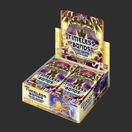 Digimon Card Game – BT-26 - Timeless Bonds – Box 24 Bustine (ENG)