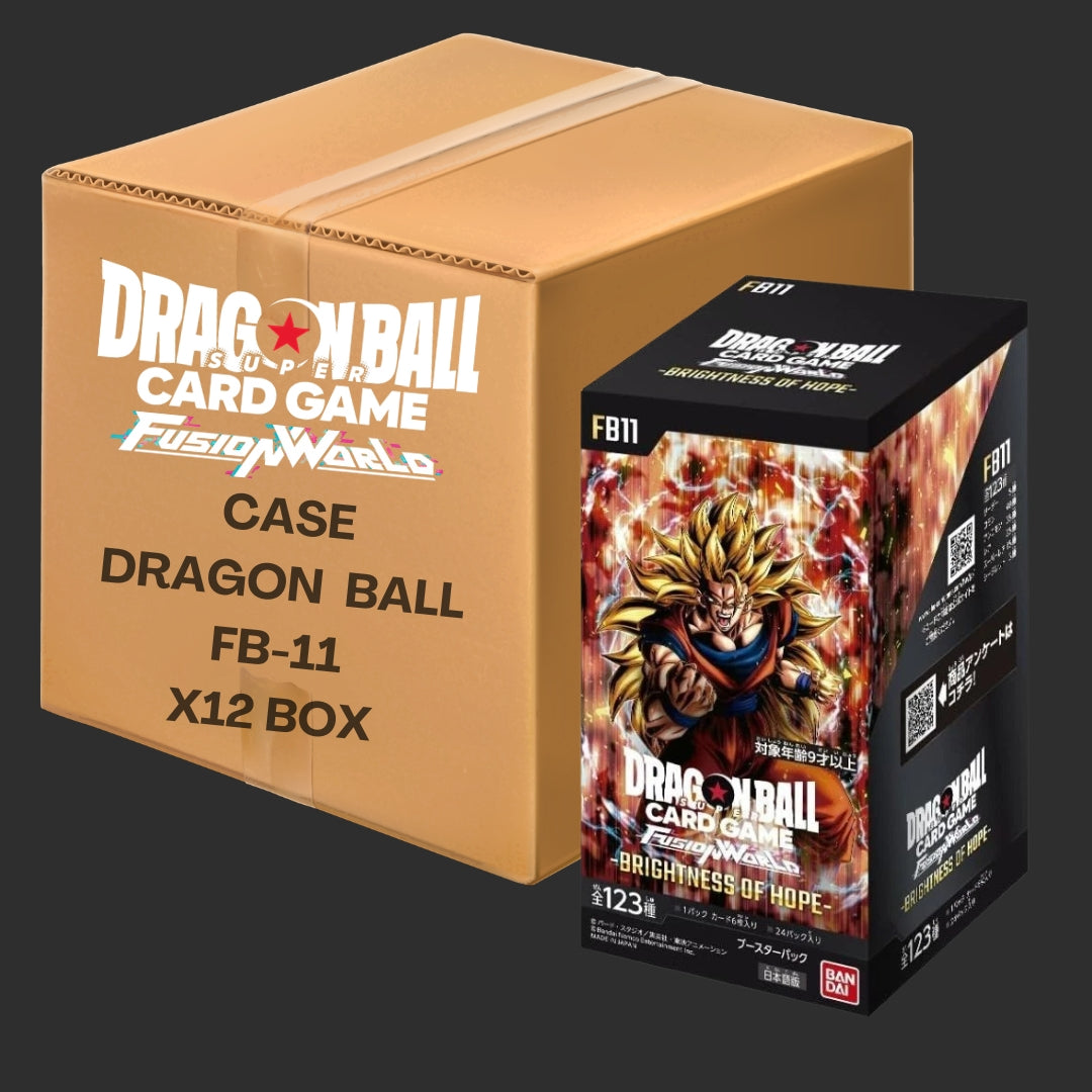 Case Dragon Ball Super Card Game - Fusion World - FB011 - Brightness of Hope - 12 Box da 24 Bustine - JAP