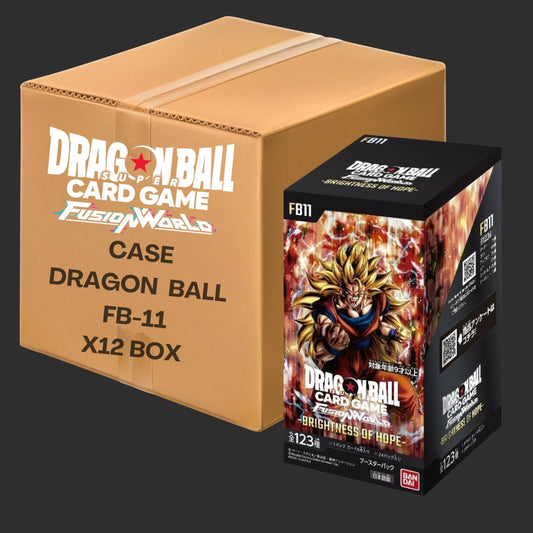 Case Dragon Ball Super Card Game - Fusion World - FB011 - Brightness of Hope - 12 Box da 24 Bustine - JAP