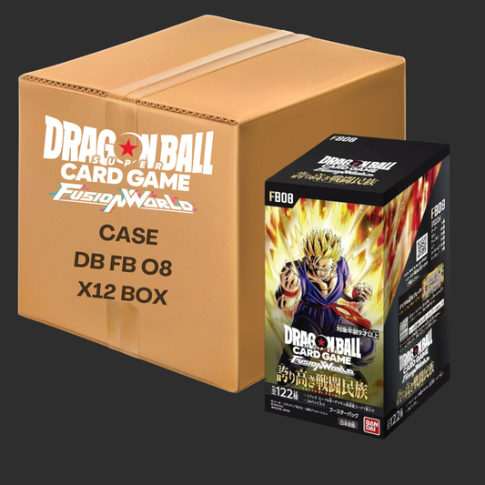 Case Dragon Ball Super Card Game - Fusion World - FB08 - Saiyan's Pride - 12 Box da 24 Bustine - JAP