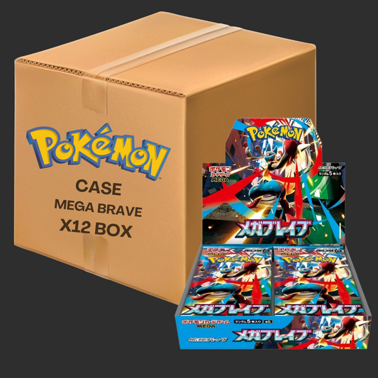 Case Pokémon - m1l - Mega Brave - 12 Booster Box - JAP