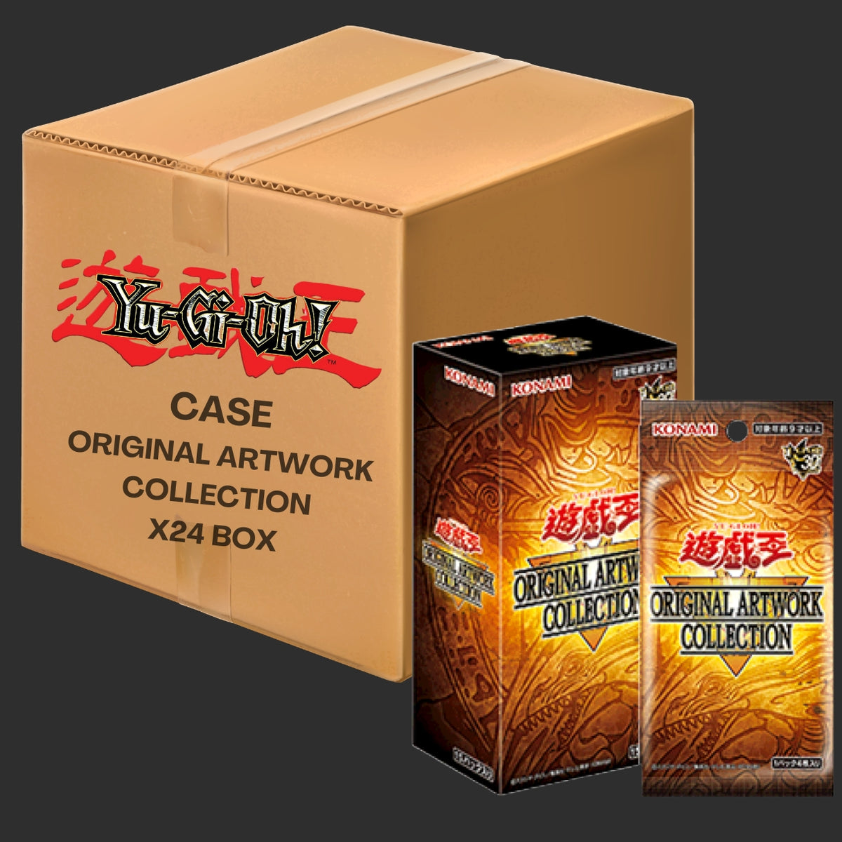 Case Yu-Gi-Oh! – Original Artwork Collection – Case 24 Box – JAP