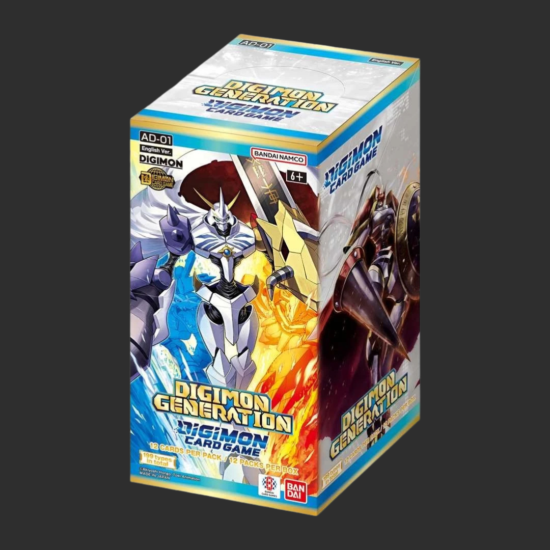Digimon Card Game – AD-01 - Advanced Booster Digimon Generation – Box 24 Bustine (ENG)