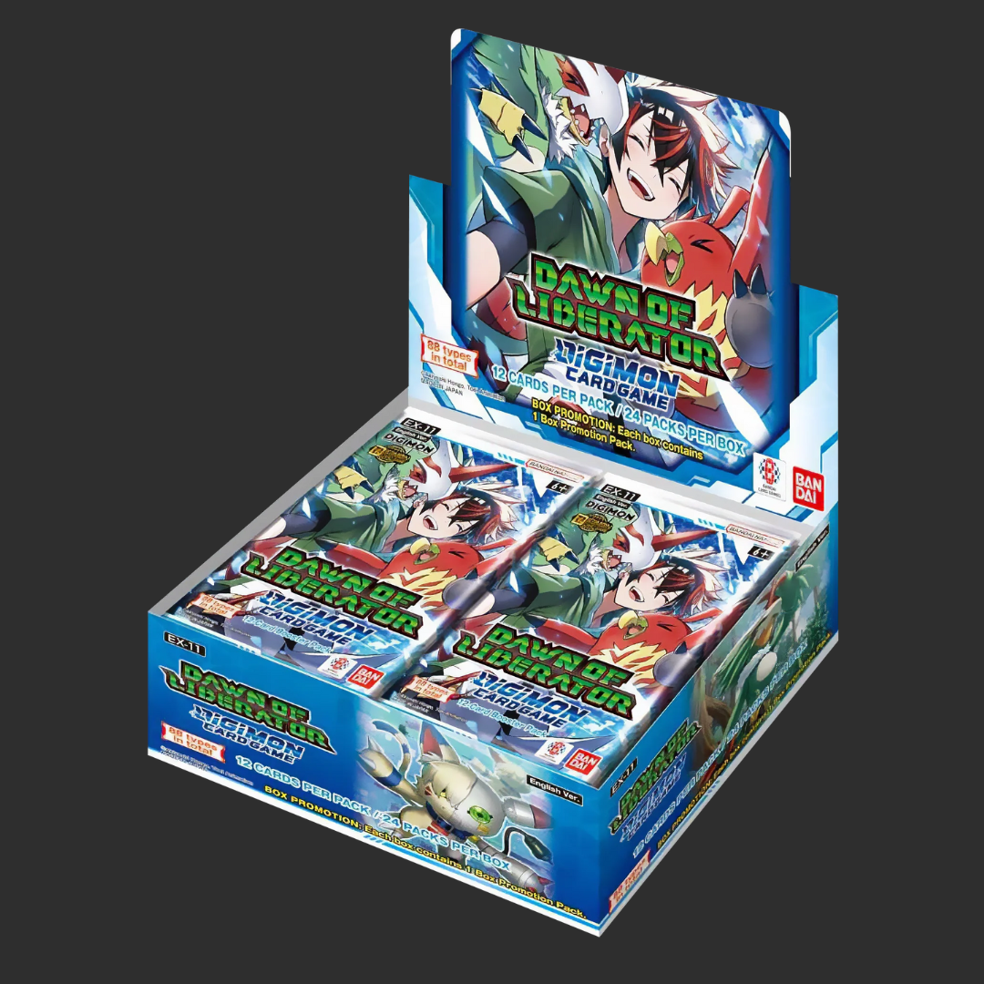Digimon Card Game – EX-11 - Dawn of Liberator – Box 24 Bustine (ENG)