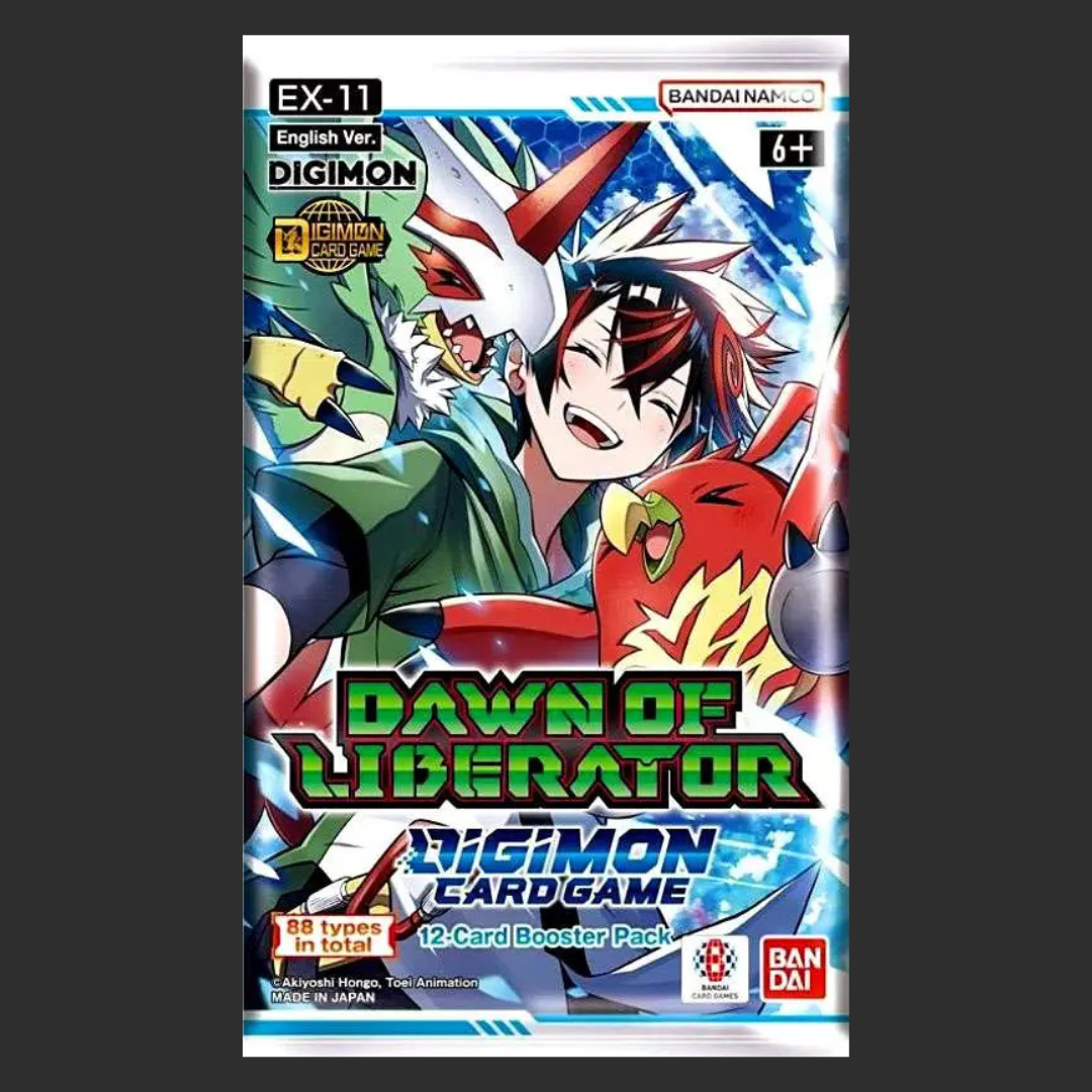 Digimon Card Game – EX-11 - Dawn of Liberator – Box 24 Bustine (ENG)