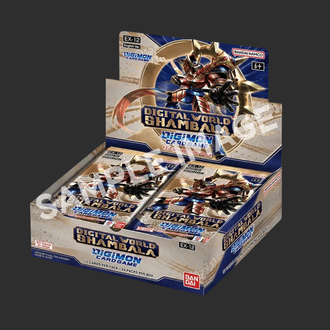 Digimon Card Game – EX-12 - Digital World Shambala – Box 24 Bustine (ENG)