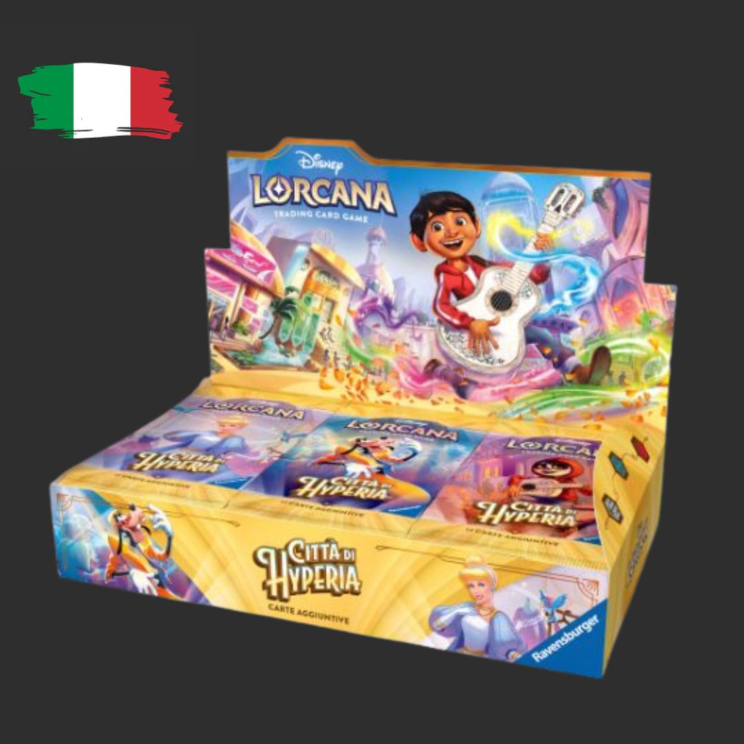 Disney Lorcana ITA – Città di Hyperia – Box 24 Buste – ITA