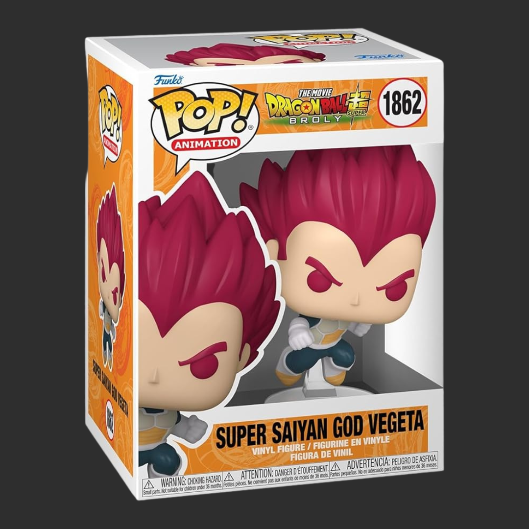 Funko POP! Dragon Ball - Super Saiyan God Vegeta Dragon Ball Super - 1862