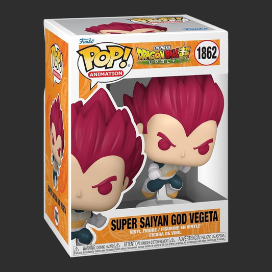 Funko POP! Dragon Ball - Super Saiyan God Vegeta Dragon Ball Super - 1862
