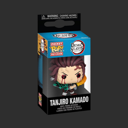 Funko POP! Keychain - Demon Slayer - Tanjiro Kamado - Portachiavi