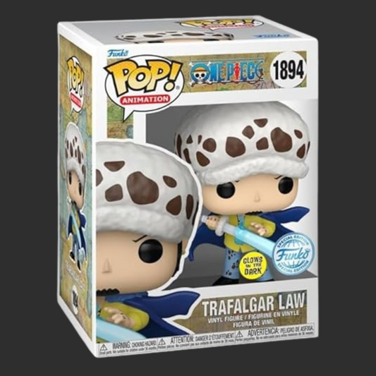 Funko POP! One Piece - Trafalgar Law with Blue Anestesia Glow-in-the-Dark 1894