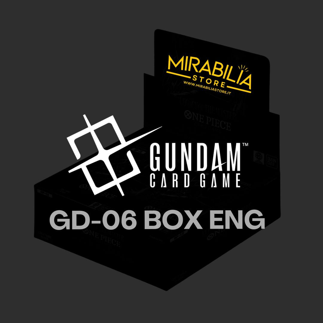 Gundam Card Game – GD06 Stardust Trails – Box 24 Bustine – ENG