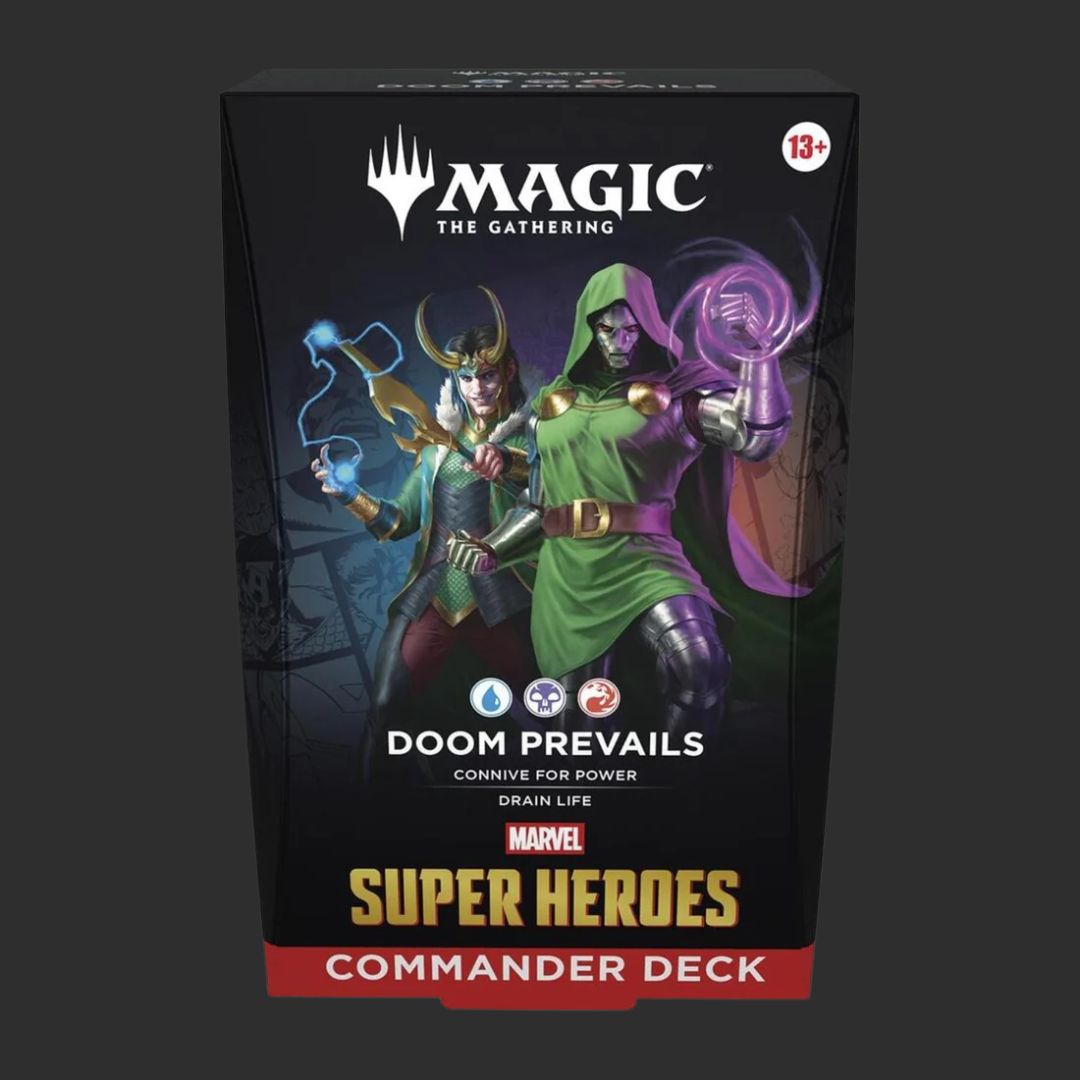 Magic: The Gathering – Universes Beyond: Marvel Super Heroes – Commander Deck Doom Prevails – ENG
