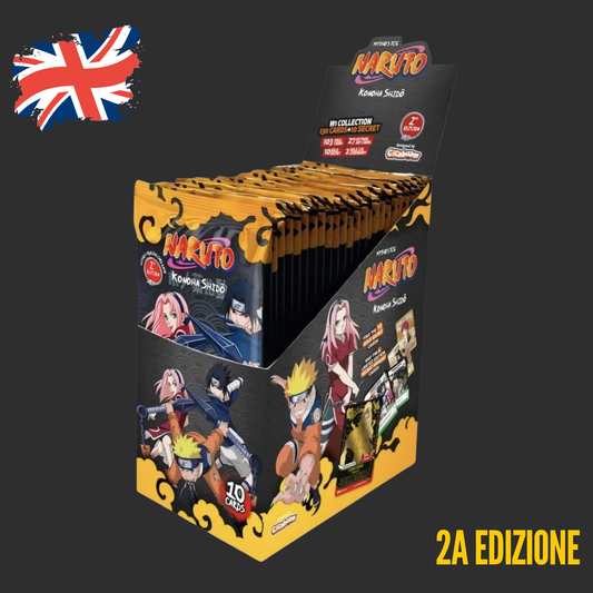 Naruto Mythos TCG – Konoha Shido – Booster Display Box – ENG - 2a Edizione