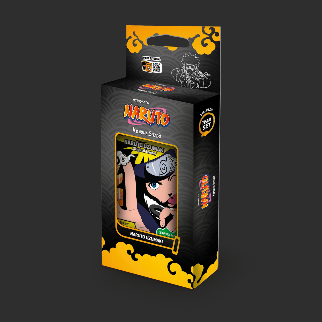 Naruto Mythos TCG – Konoha Shido – Team Set Box Naruto – 2a Edizione – ENG