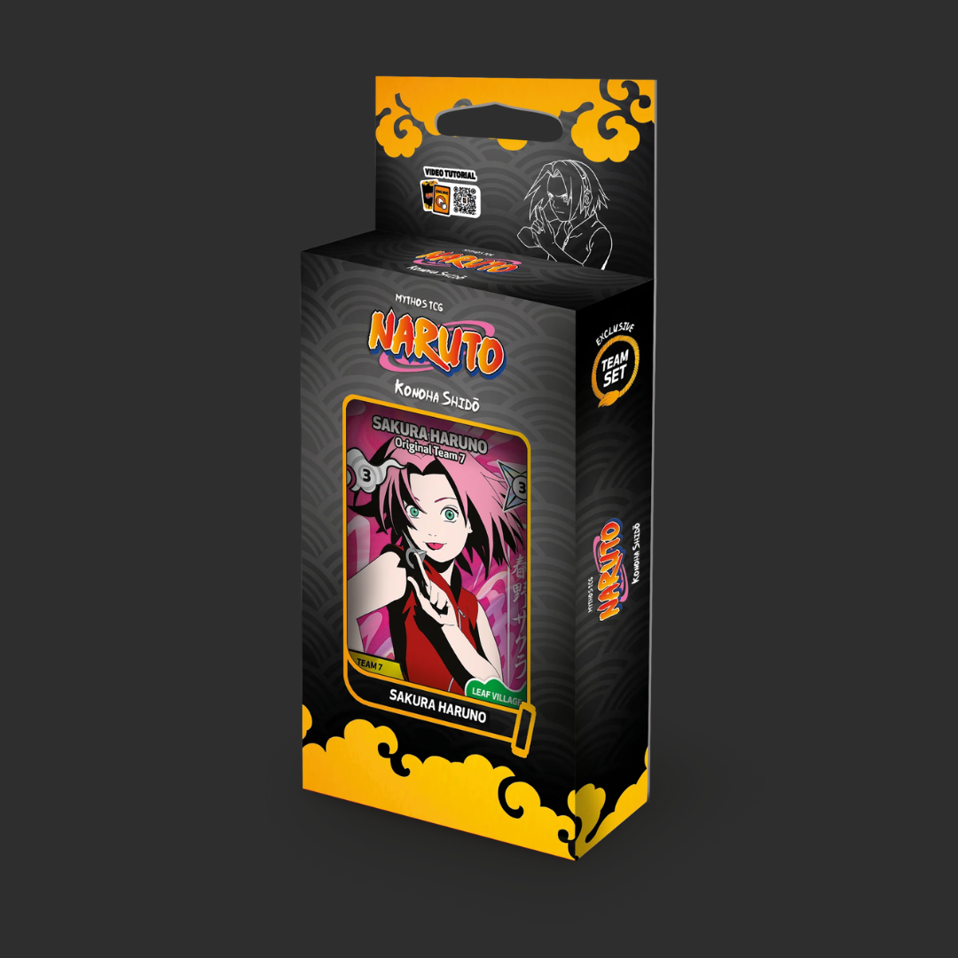 Naruto Mythos TCG – Konoha Shido – Team Set Box Sakura – 2a Edizione – ENG