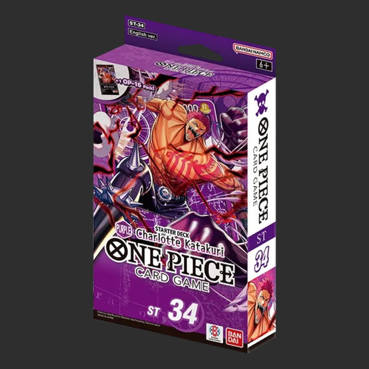One Piece ENG – ST-34 - Starter Deck Purple Katakuri – ENG
