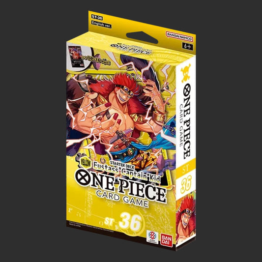 One Piece ENG – ST-36 - Starter Deck Yellow Eustass Kid – ENG