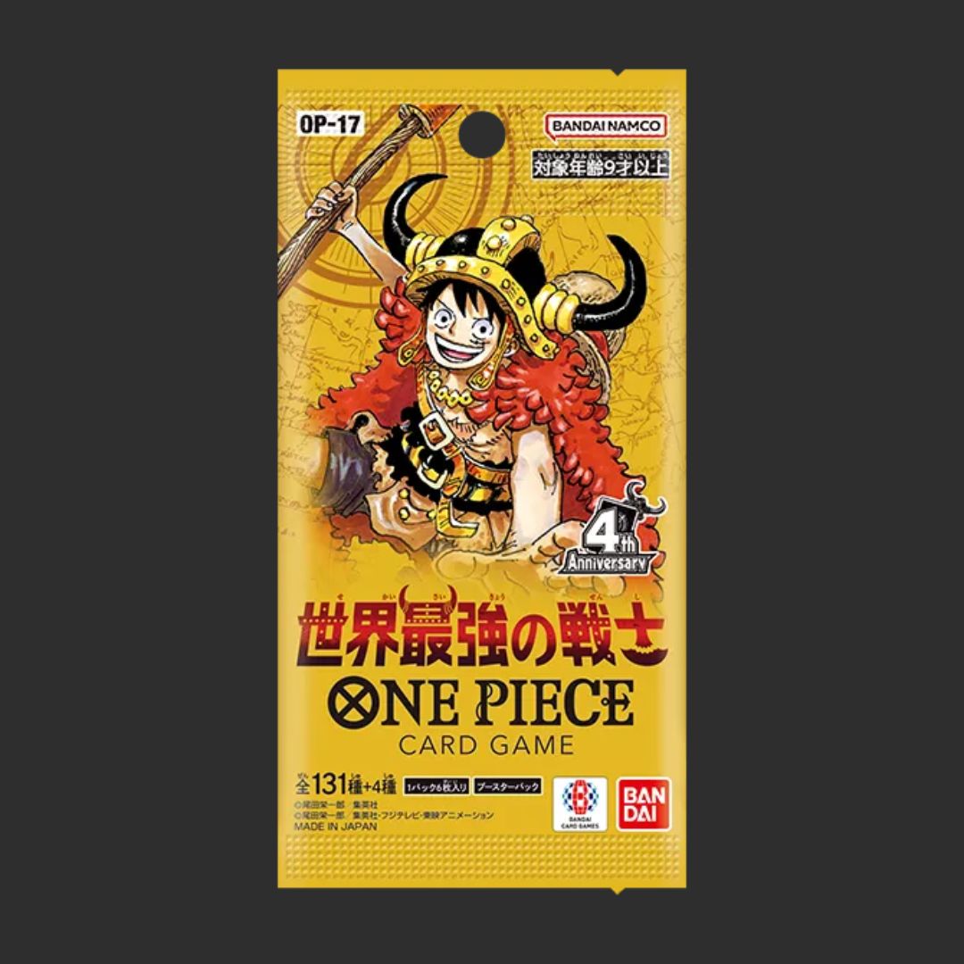 One Piece OP 17 - The World's Strongest Warriors - Bustina Singola - JAP