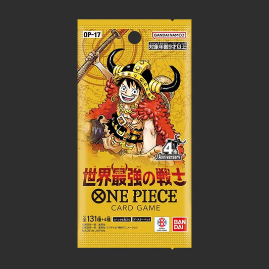 One Piece OP 17 - The World's Strongest Warriors - Bustina Singola - JAP