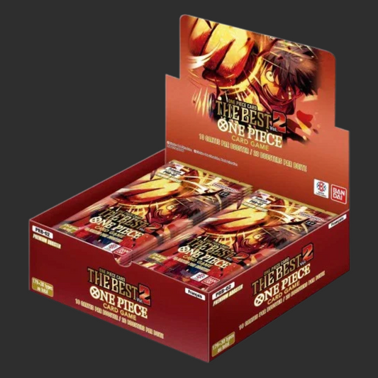 One Piece PRB-02 The Best - One Piece Card Game - Box 20 Bustine - ENG
