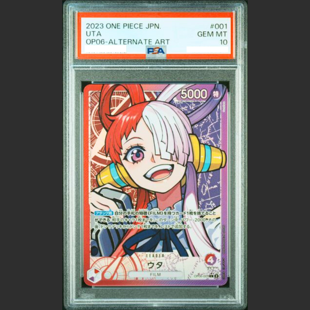 PSA 10 - One Piece JAP - OP06 - #001 UTA - ALTERNATE ART