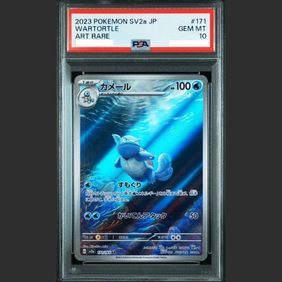 PSA 10 - Pokémon JAP - POKéMON 151 - #171 WARTORTLE ART RARE