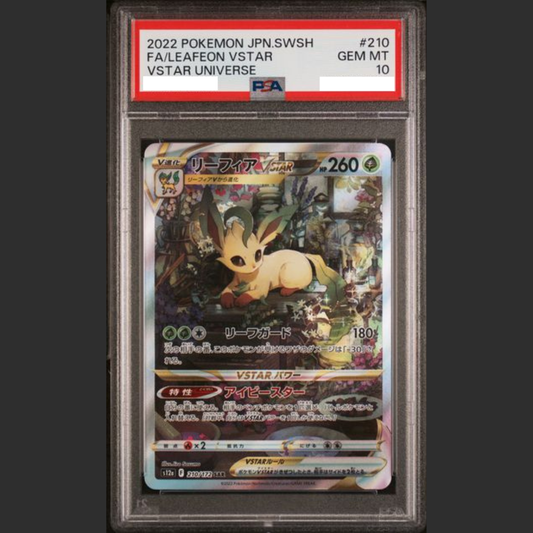 PSA 10 - Pokémon JAP -  VSTAR UNIVERSE - #210 FA/LEAFEON