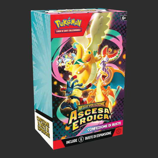 Pokémon - Ascesa Eroica - Bundle 6 Bustine – Ita