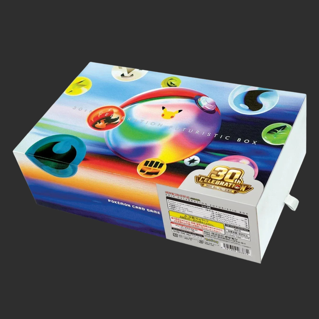 Pokémon 30th Celebration - Futuristic Box - Jap