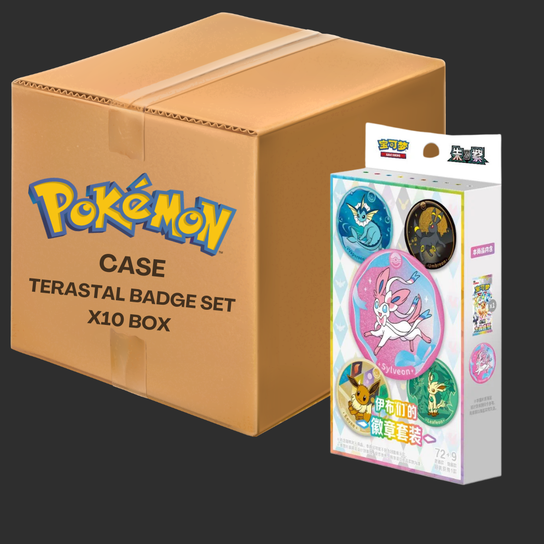 Pokémon CH - Terastal Grand Gathering – Case 10 Badge Box – CH
