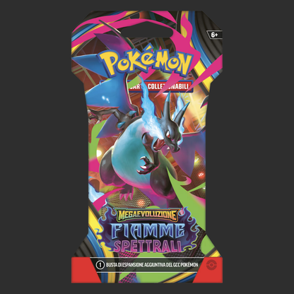 Pokémon - Fiamme Spettrali - Paper Sleeve Bustina Singola - Ita