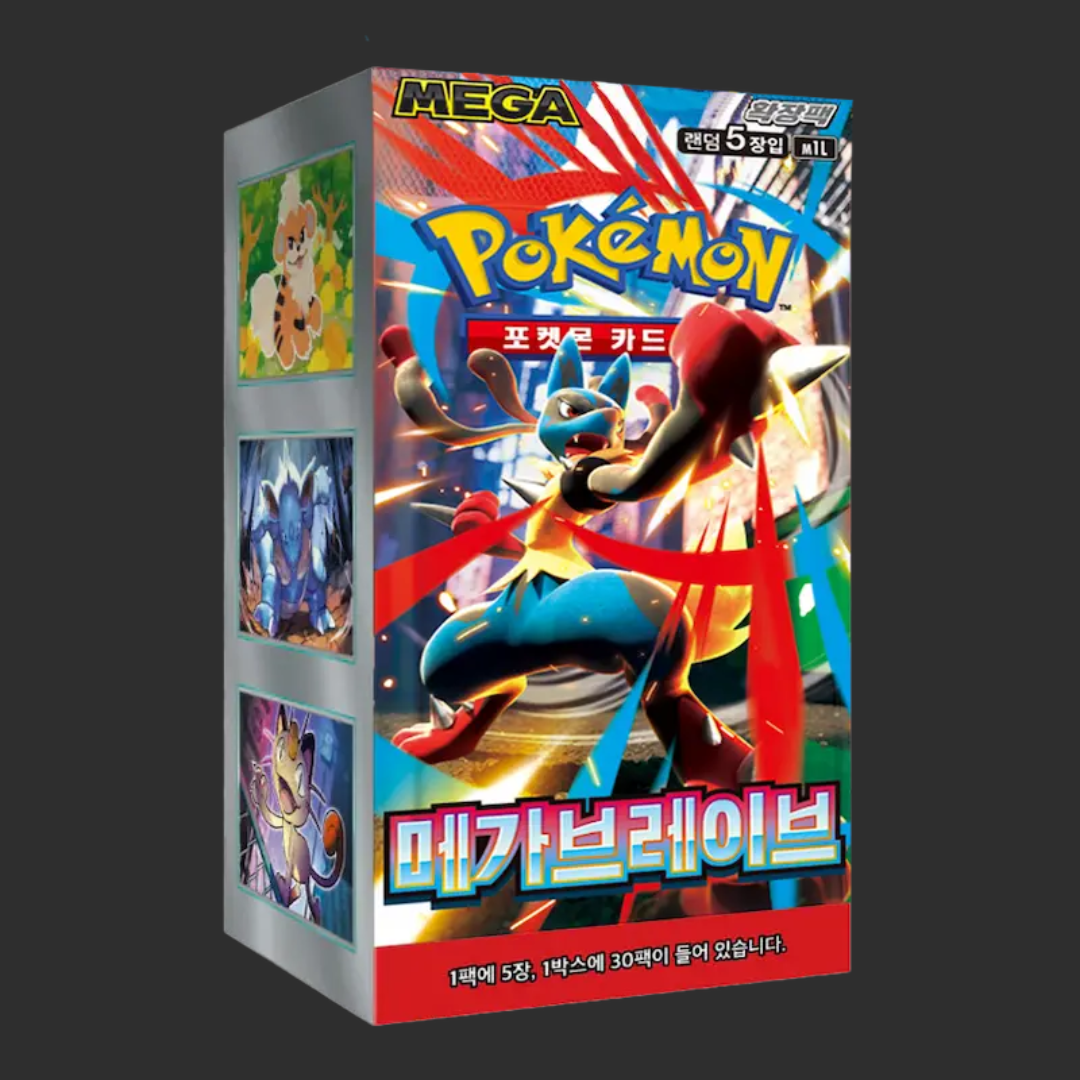 Pokémon Kor - m1l - Mega Brave - Box 30 pacchetti - Kor