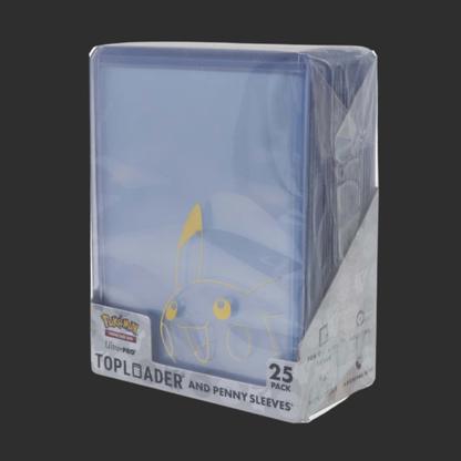 Ultra Pro - Pikachu Toploader & Sleeve Combo Pack - 25 pezzi