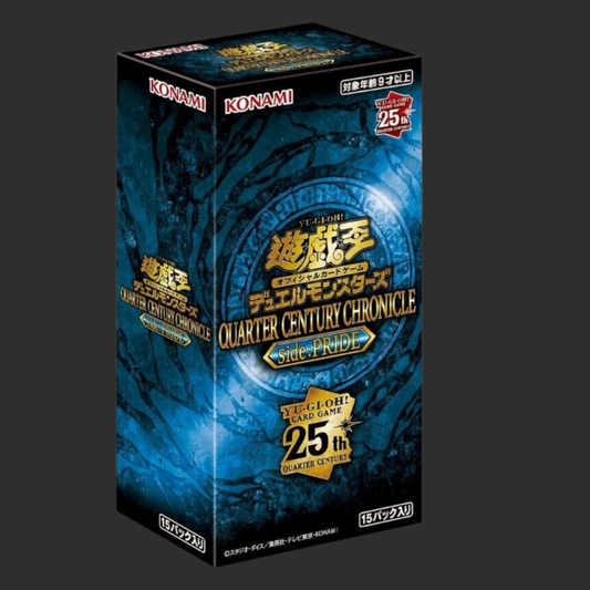 Yu-Gi-Oh! Quarter Century Chronicle Side: Pride – Booster Box 15 Bustine – JAP