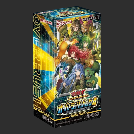 Yu-Gi-Oh! Rush Duel – Over Rush Pack 4 – Booster Box 15 Bustine – JAP