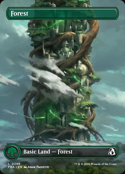 Carte Singole Magic ENG - Reality Fracture - Forest (FRA 396)