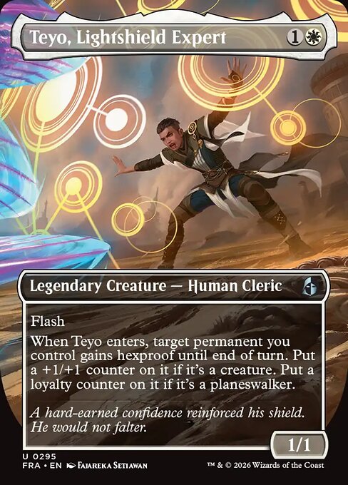Carte Singole Magic ENG - Reality Fracture - Teyo, Lightshield Expert (FRA 295)