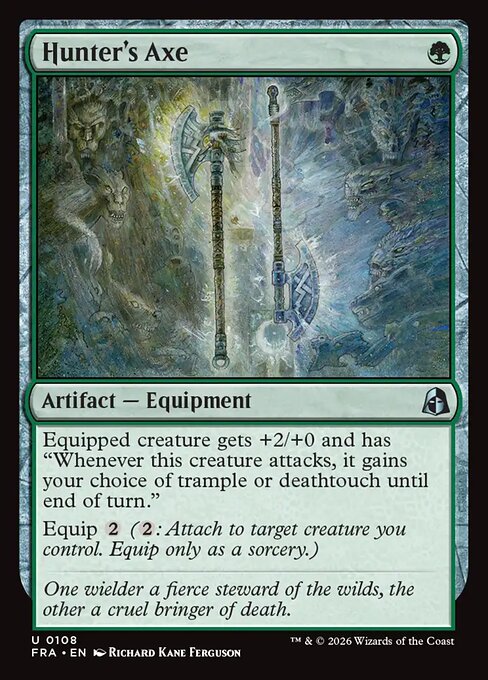 Carte Singole Magic ENG - Reality Fracture - Hunter's Axe (FRA 108)