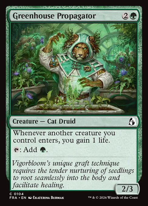 Carte Singole Magic ENG - Reality Fracture - Greenhouse Propagator (FRA 104)