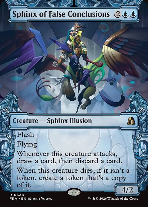 Carte Singole Magic ENG - Reality Fracture - Sphinx of False Conclusions (FRA 338)