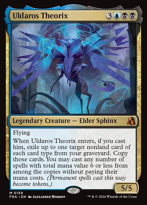 Carte Singole Magic ENG - Reality Fracture - Uldaros Theorix (FRA 159)