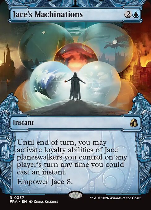 Carte Singole Magic ENG - Reality Fracture - Jace's Machinations (FRA 337)
