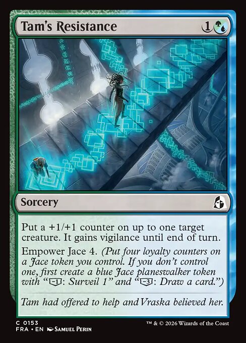 Carte Singole Magic ENG - Reality Fracture - Tam's Resistance (FRA 153)