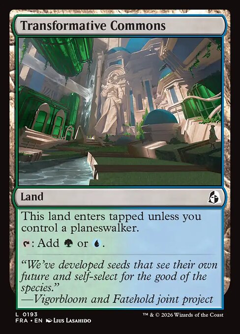 Carte Singole Magic ENG - Reality Fracture - Transformative Commons (FRA 193)