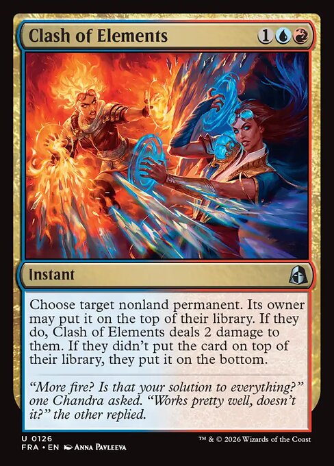 Carte Singole Magic ENG - Reality Fracture - Clash of Elements (FRA 126)