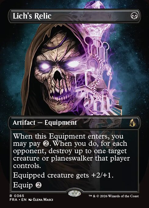 Carte Singole Magic ENG - Reality Fracture - Lich's Relic (FRA 365)