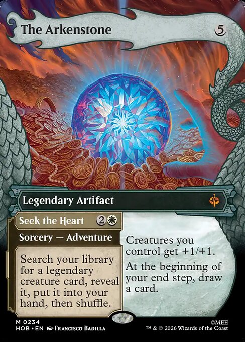 The Arkenstone // Seek the Heart HOB 234 Foil - Magic The Hobbit carta singola ENG