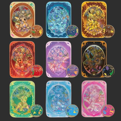 Pokémon CH - Terastal Grand Gathering – Eeveelution Badge Set Jolteon – CH